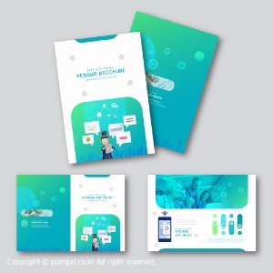 4단접지(8p) 대량 [리플렛(팜플렛)]피알엔젤(PRangel)