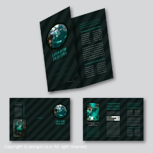 대문접지(8p) 대량 [리플렛(팜플렛)]피알엔젤(PRangel)