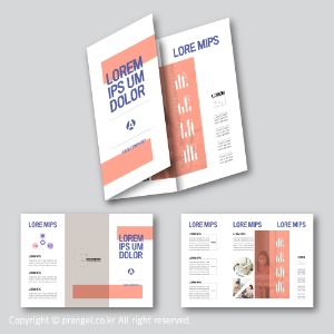 3단접지(6p) 소량 [리플렛(팜플렛)]피알엔젤(PRangel)